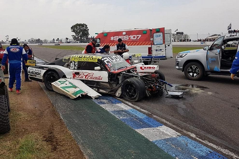 Pope Bonelli tras el accidente en Rafaela: "pudo haber sido una tragedia"