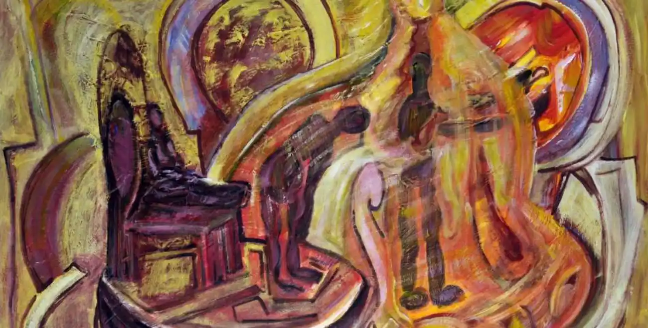 Fragmento de “Antes los malos gobernantes” de Bolatti.
FOTO: Gentileza Rotary Sunchales