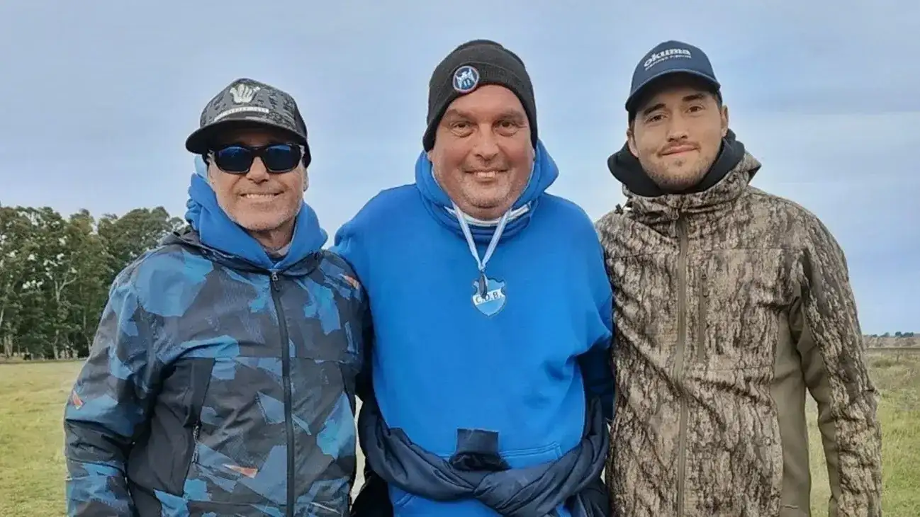 Miguel, Camgros y Pilia; el podio del torneo.