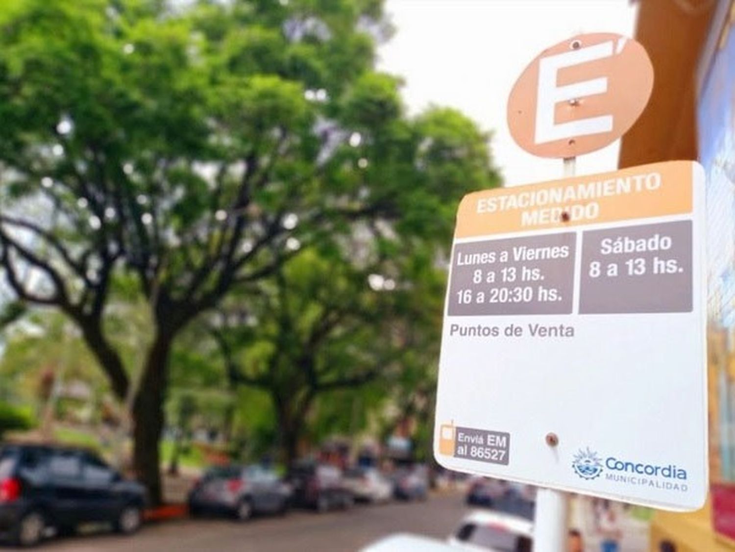 Estacionamiento medido liberado