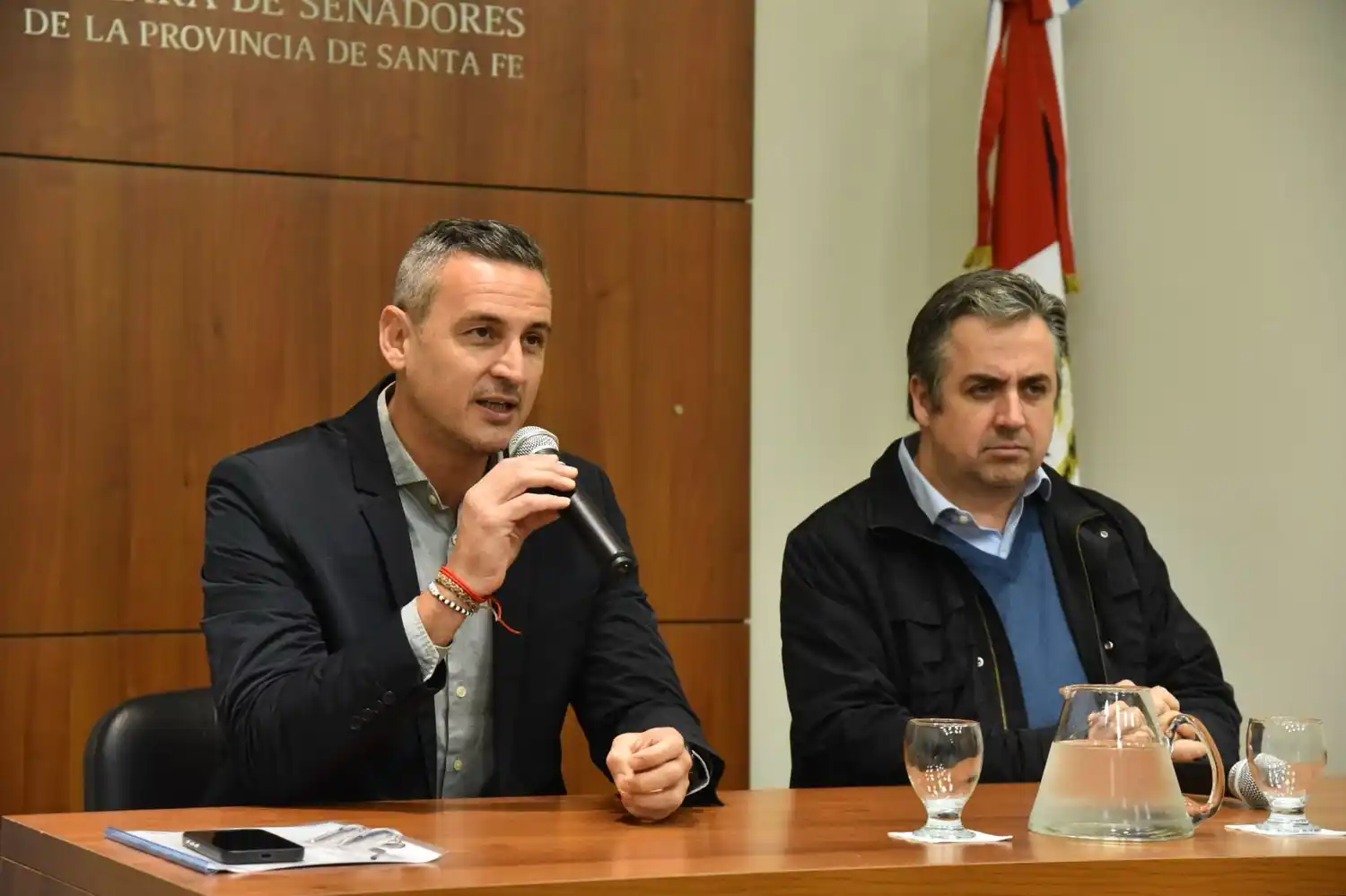 Ciro Seisas y Pablo Cococcioni.