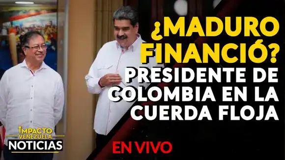 ¿MADURO FINANCIÓ? Presidente de Colombia en la cuerda floja – VIDEO