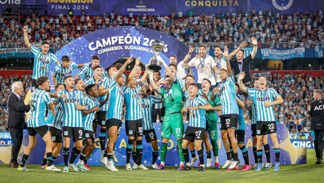 Oficial: calendario Conmebol 2025 con las fechas de la Recopa que jugará Racing, Sudamericana y Libertadores