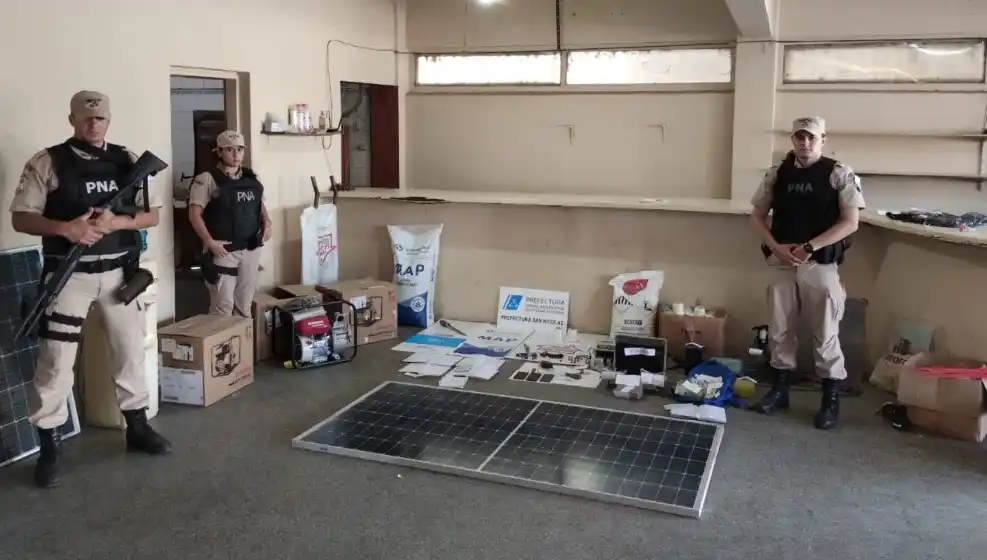 Prefectura detuvo a tres personas e incautó mercadería valuada en más de $100 millones