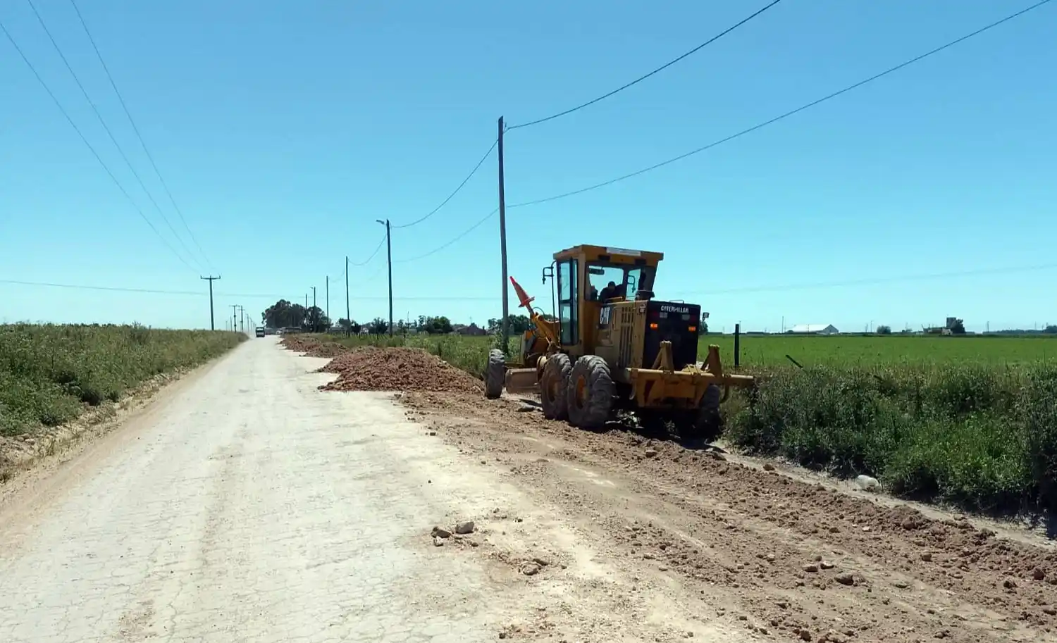 Mejoras. Se efectúan en la zona de ingreso a la Playa de Camiones