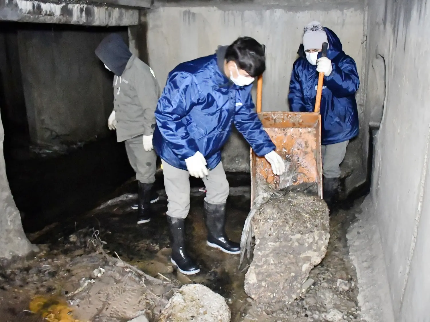 Se continúa con los trabajos de limpieza de arroyos, alcantarillas y reservorios y desagües pluviales