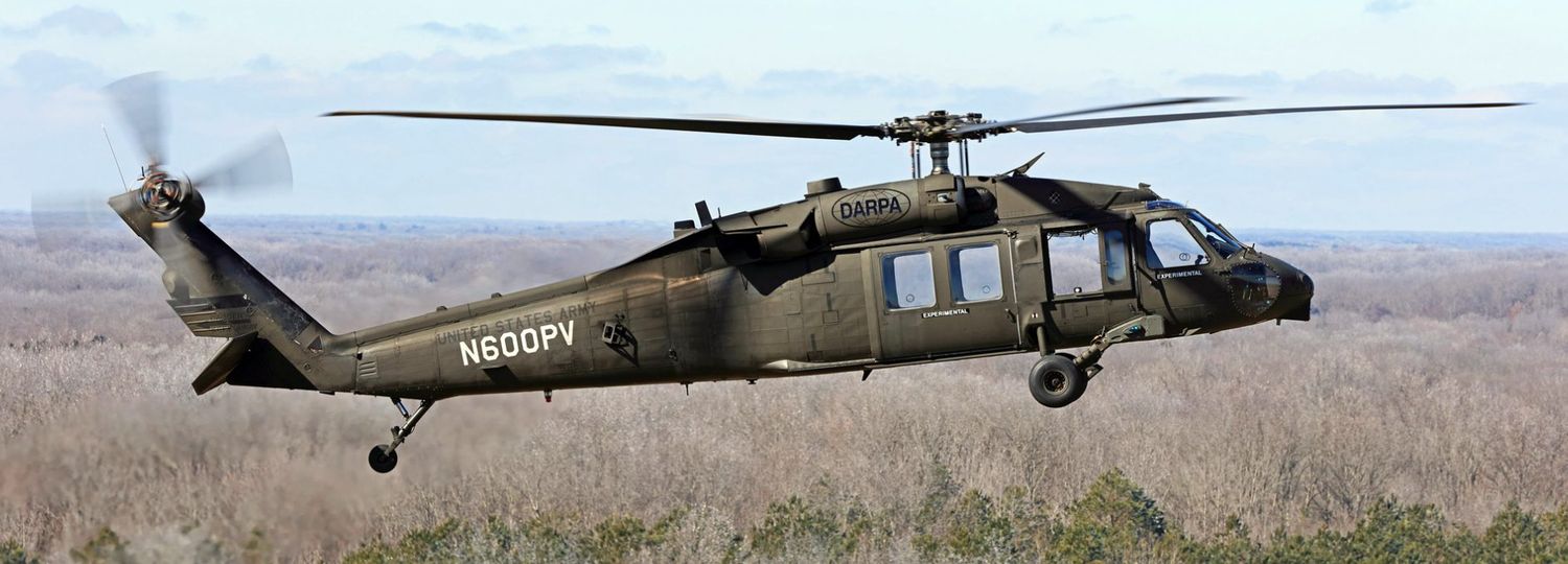 Un Sikorsky UH-60A Black Hawk voló por primera vez sin nadie a bordo