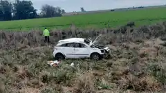 Accidente fatal: niña de 12 años murió tras el vuelco de un auto en Ruta Nº130