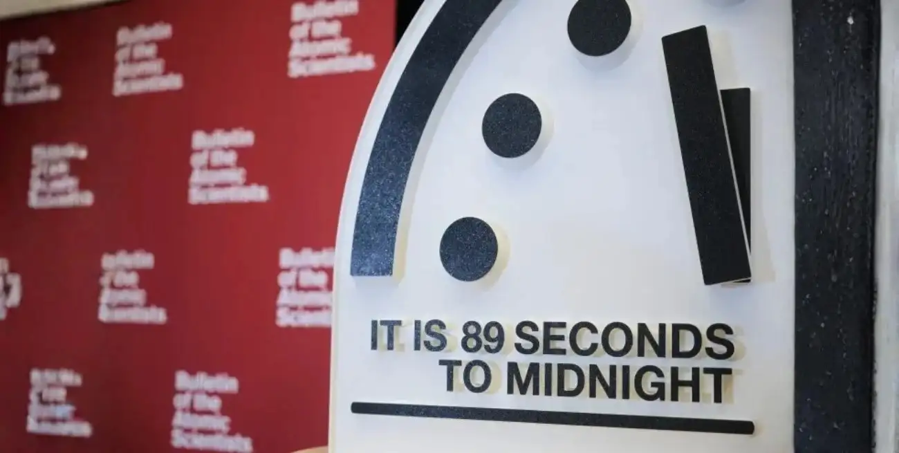A 89 segundos del abismo se encuentra el Reloj del Apocalipsis, en la previa de un nuevo ajuste.