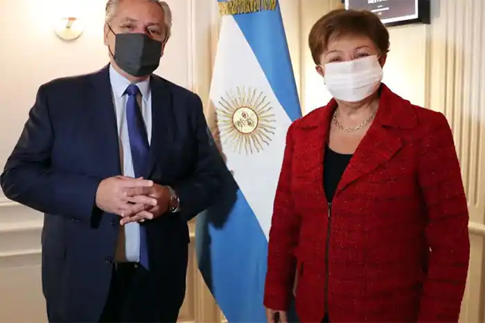 Alberto Fernández dijo que la titular del FMI entendió la situación de la Argentina