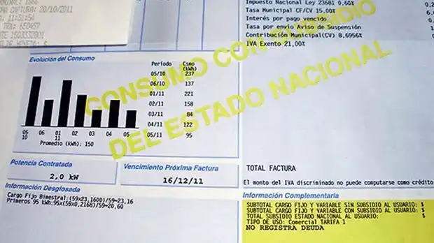Energía: "El cuadro tarifario no se va a tocar", afirman desde el EPRE