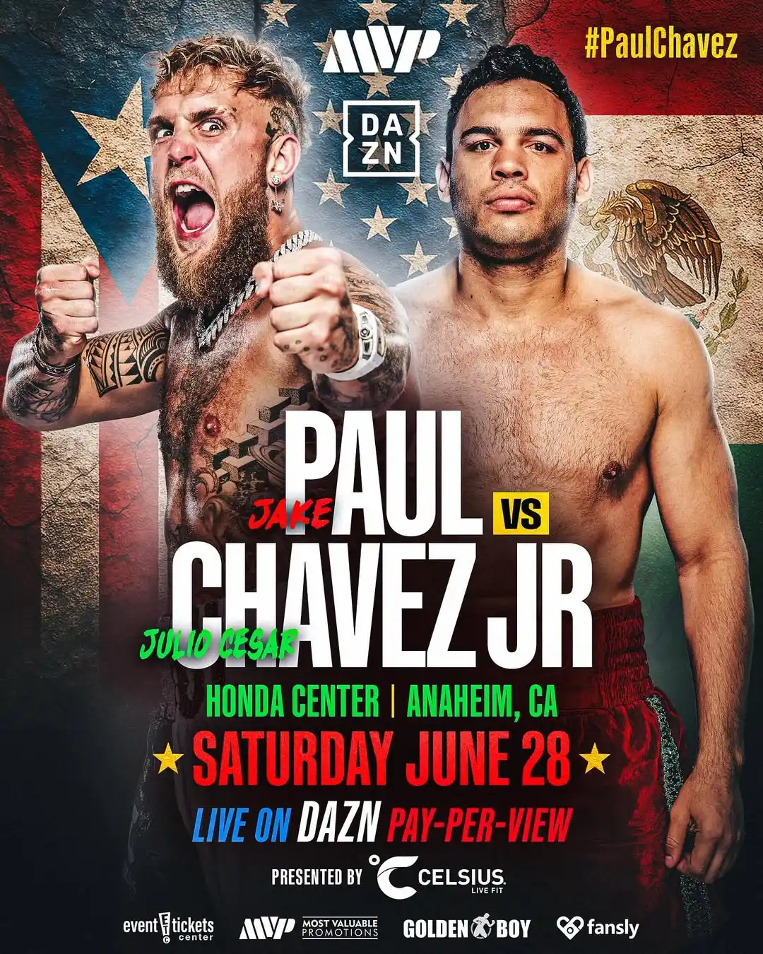 Jake Paul vs Chavez Jr