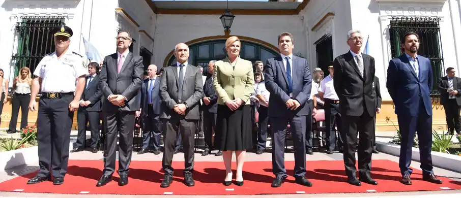 Berazategui: Presidenta de Croacia y funcionarios provinciales rindieron homenaje a Juan Vucetich