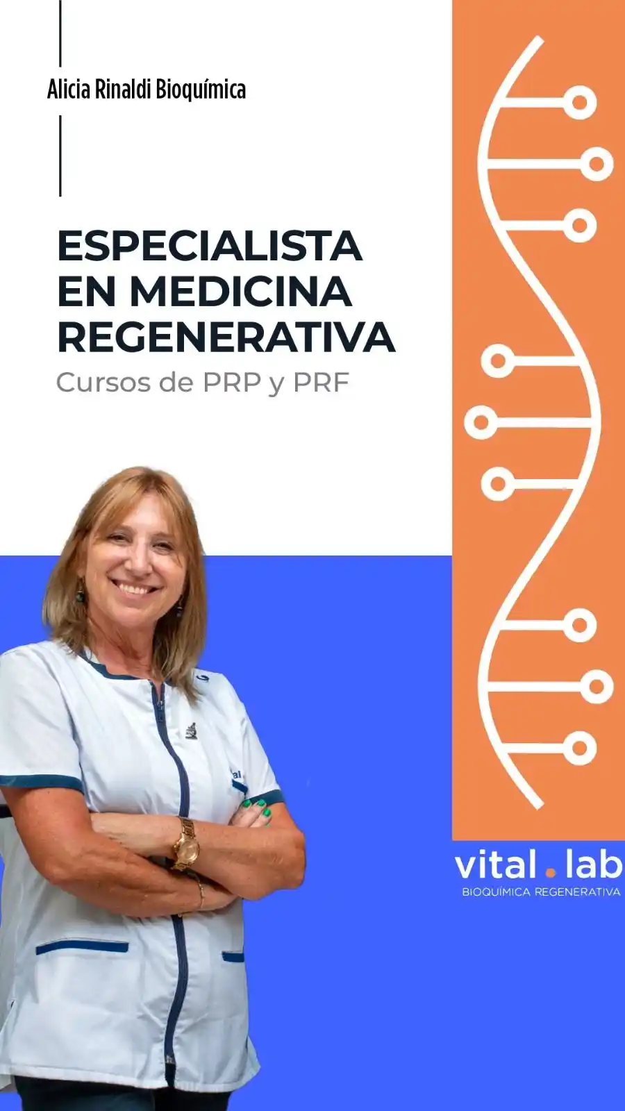 Alicia Rinaldi - Bioquímica | Fue reconocida con el premio a la mejor bioquímica en los Premios SAFyB 2025