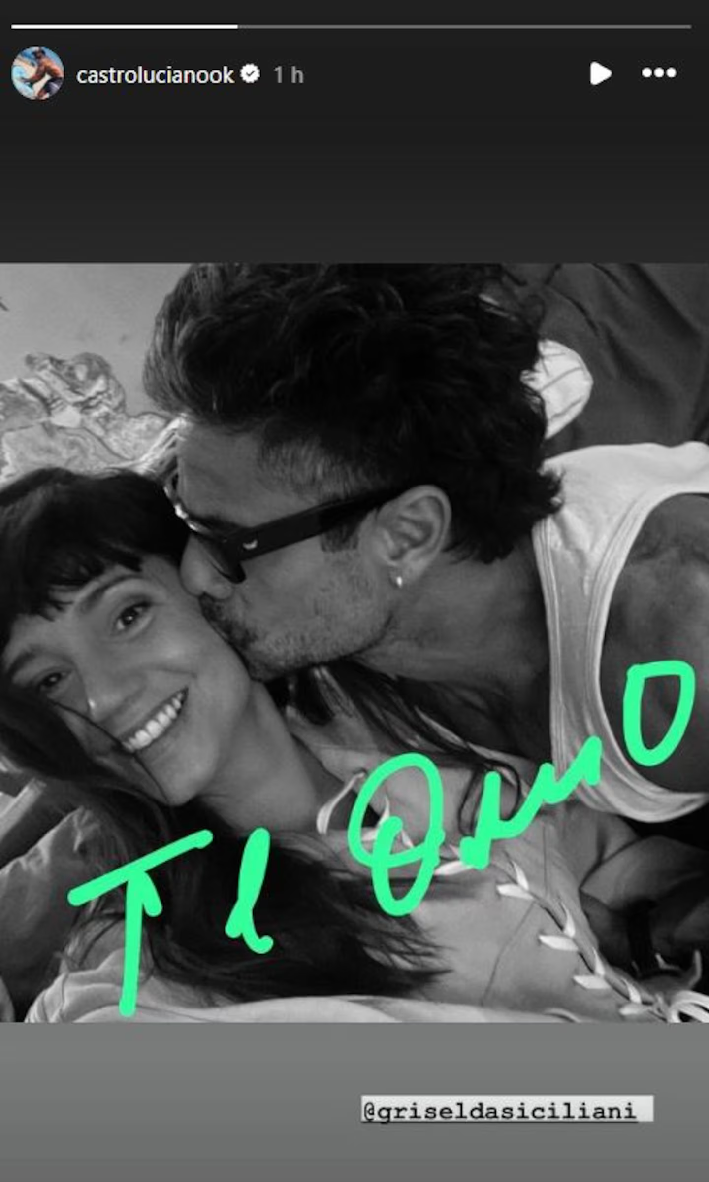 Luciano Castro y Griselda Siciliani