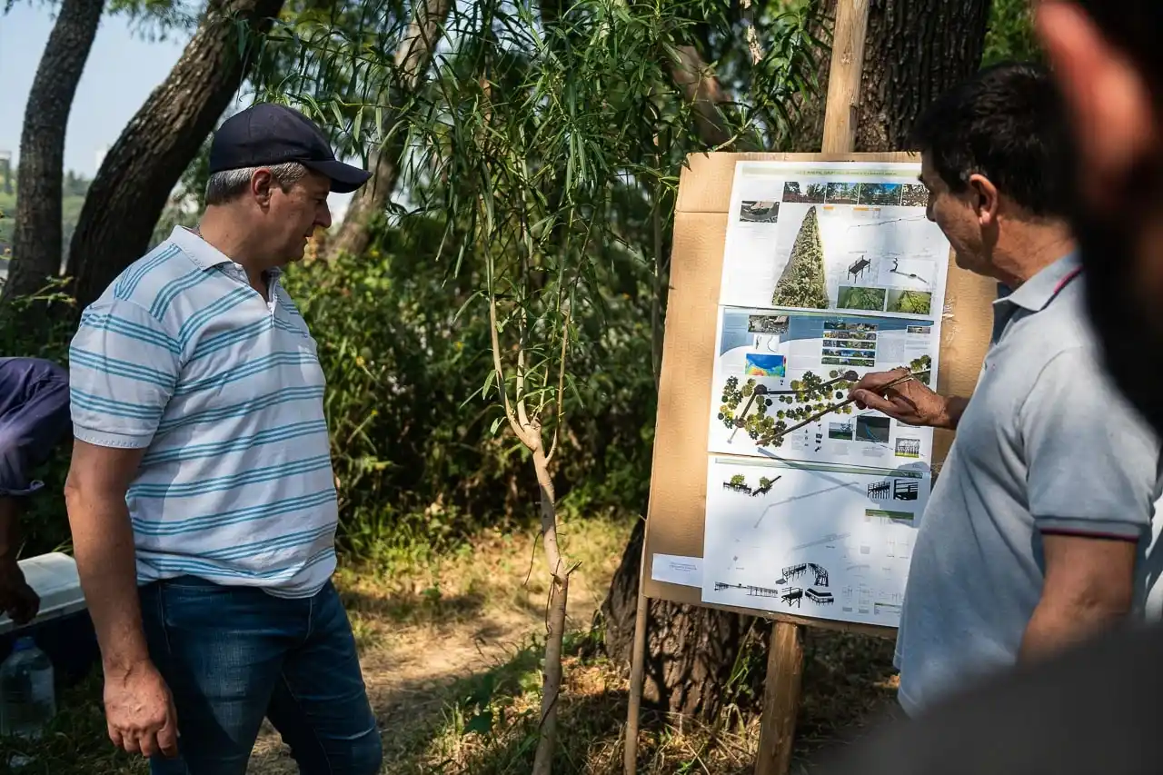 Construyen un sendero en el Islote Curupí