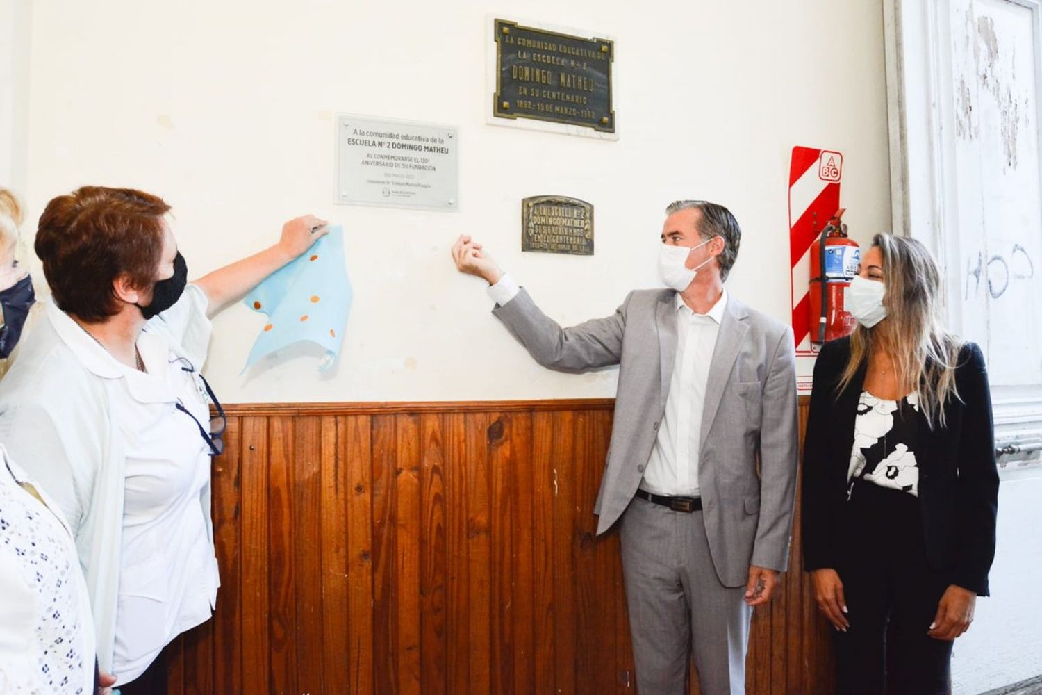 A la espera de la obra de restauración, la Escuela N°2 Domingo Matheu celebró sus 130 años