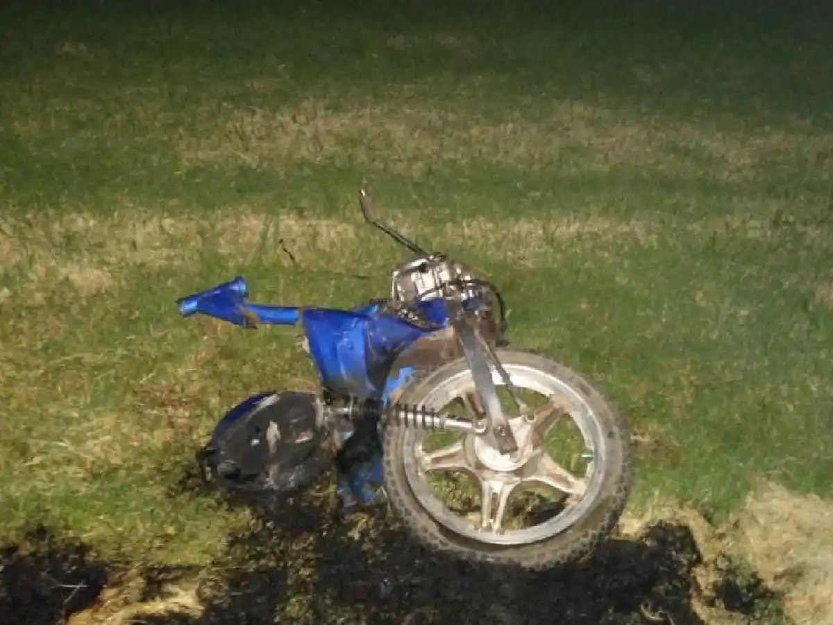 Accidente en General Deheza: joven motociclista perdió la vida