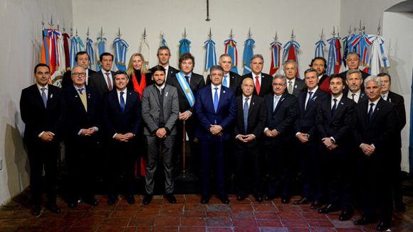 Milei y 18 gobernadores provinciales firmaron el Pacto de Mayo en Tucumán