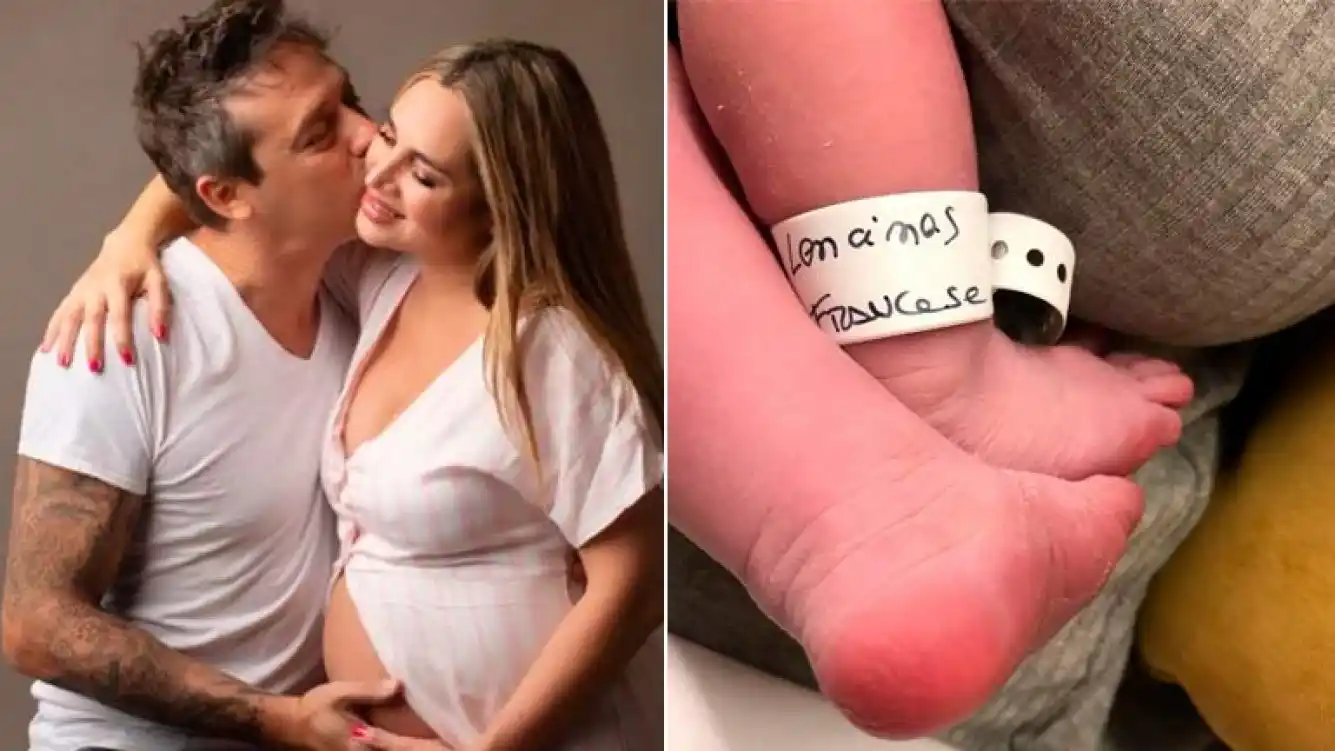 Nació el hijo de Belén Francese