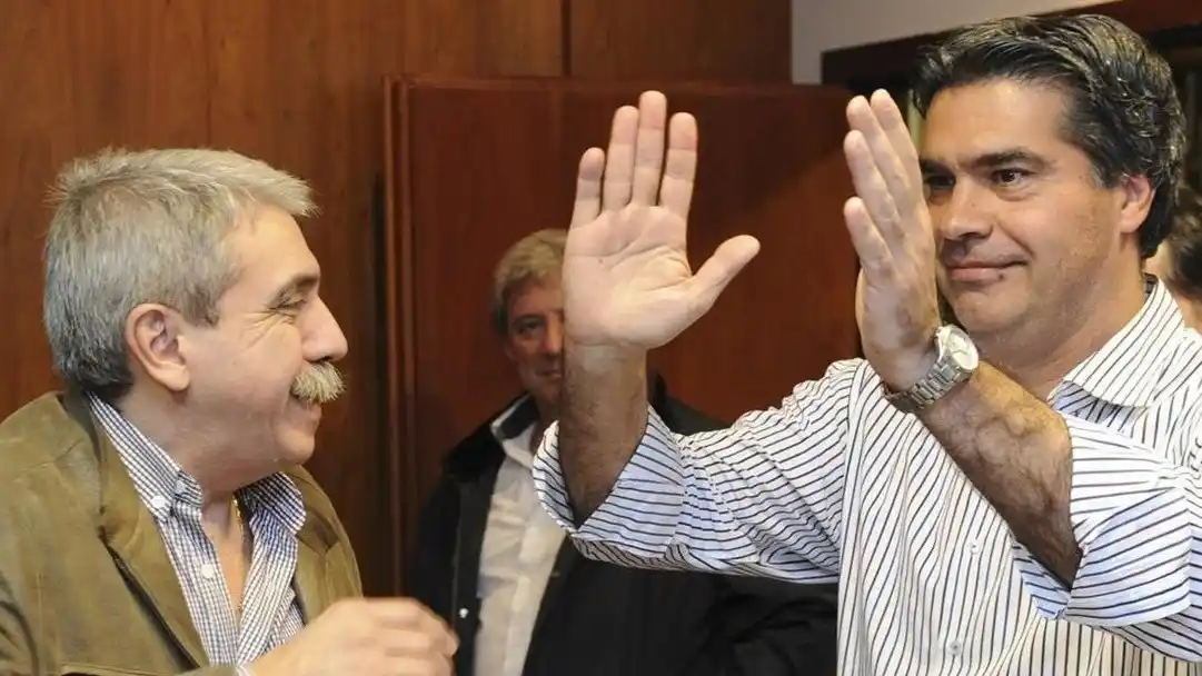 Aníbal Fernández y Jorge Capitanich