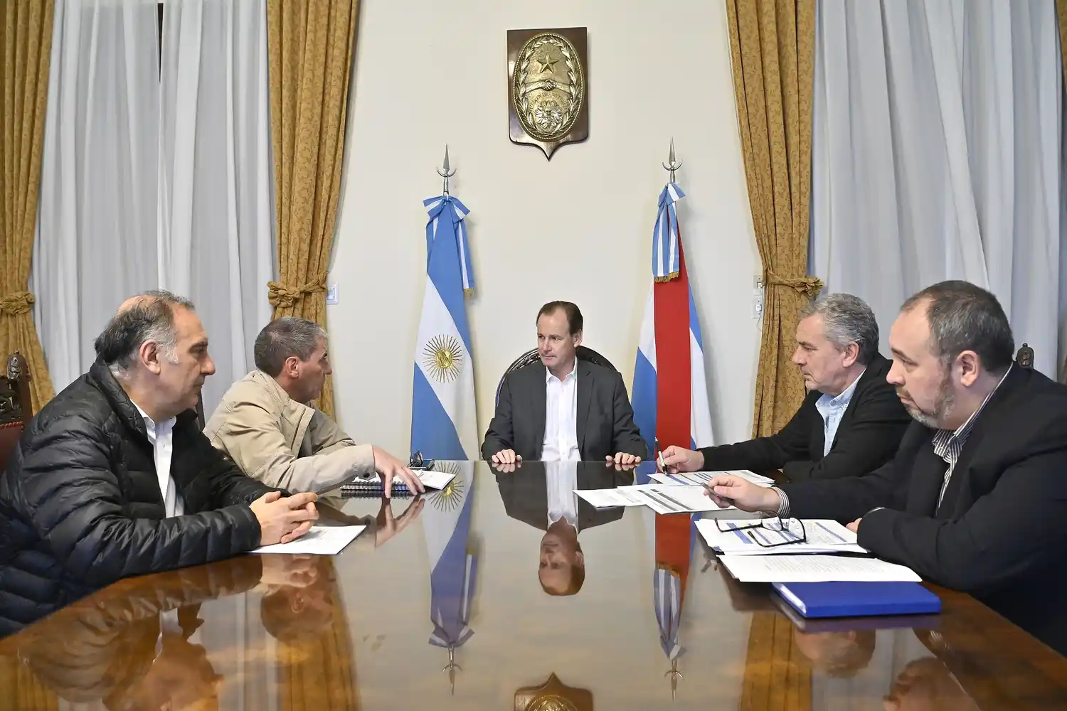 Gustavo Bordet presentó el proyecto de Presupuesto 2023