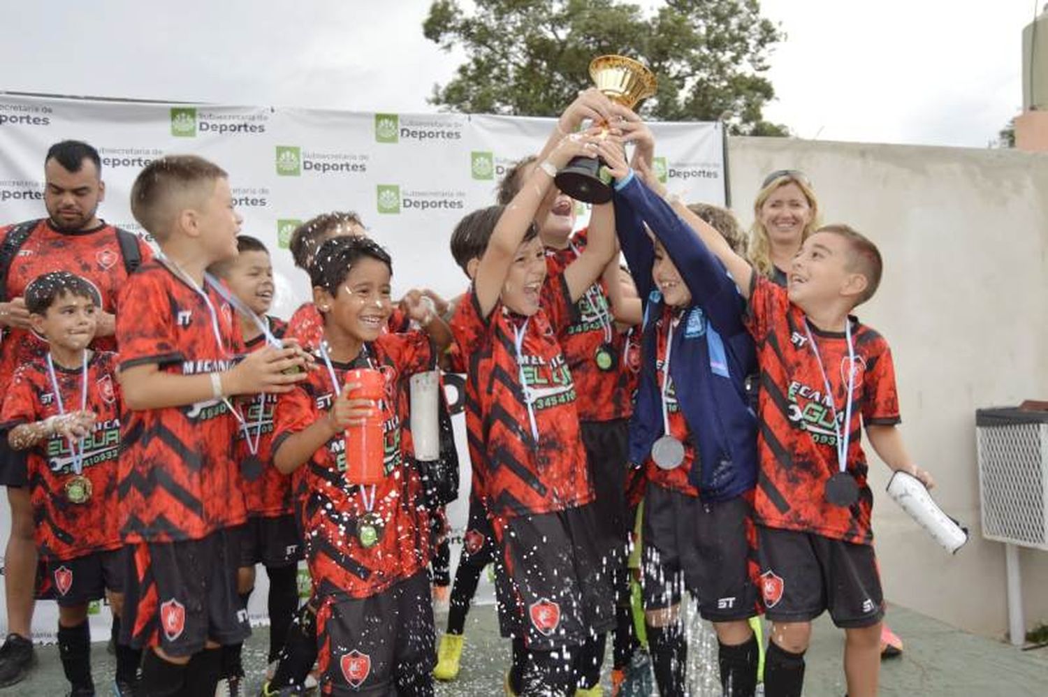 Con total éxito se disputó el 1° Torneo Internacional de Fútbol Infantil