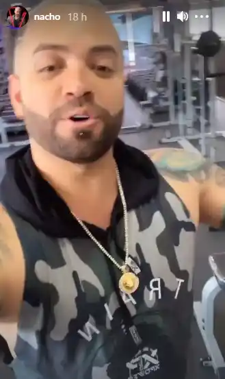 Nacho dio muestras de que habla en serio. Foto: Instagram