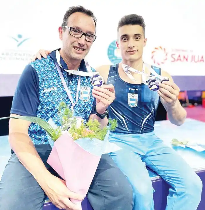 Santiago Mayol subcampeón sudamericano de Gimnasia