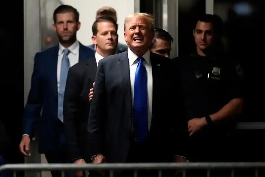 El ex presidente Donald Trump