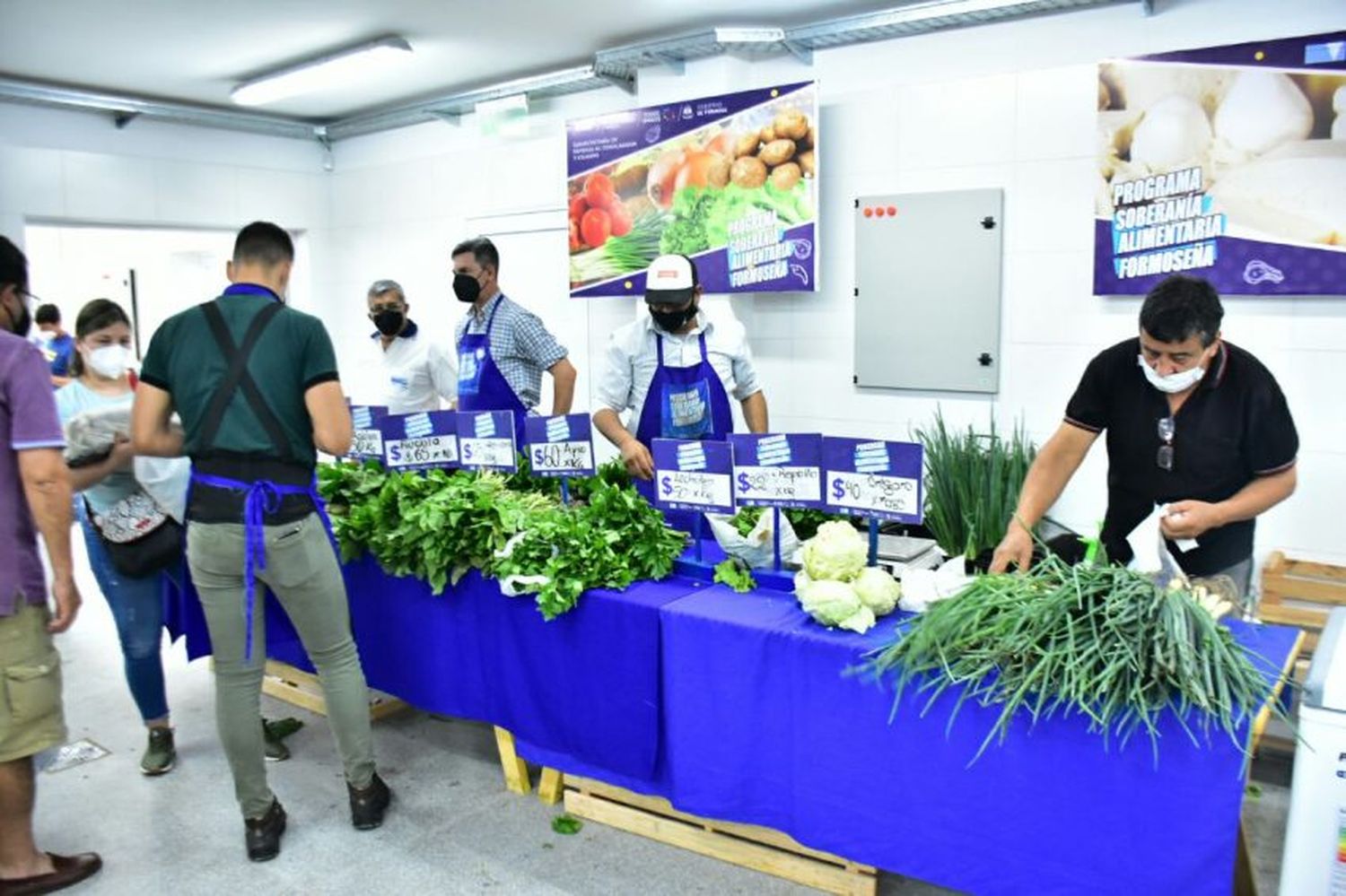 Soberanía Alimentaria Formoseña retoma actividades en puntos fijos de venta