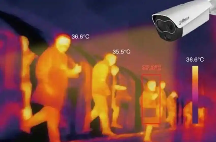 Proponen cámaras térmicas en aeropuertos, terminales y puertos para detectar personas con fiebre