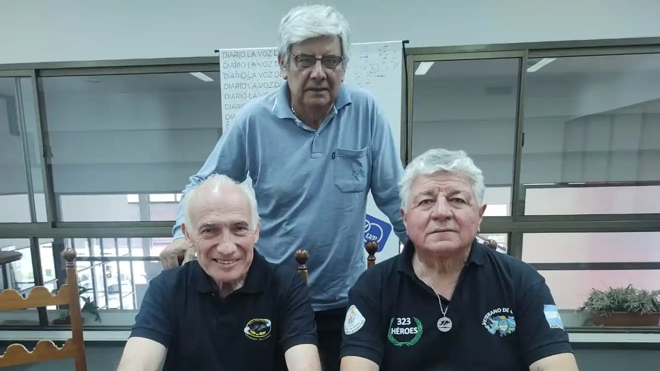 José Alberto Andersen, Jorge González y Blas Fernández