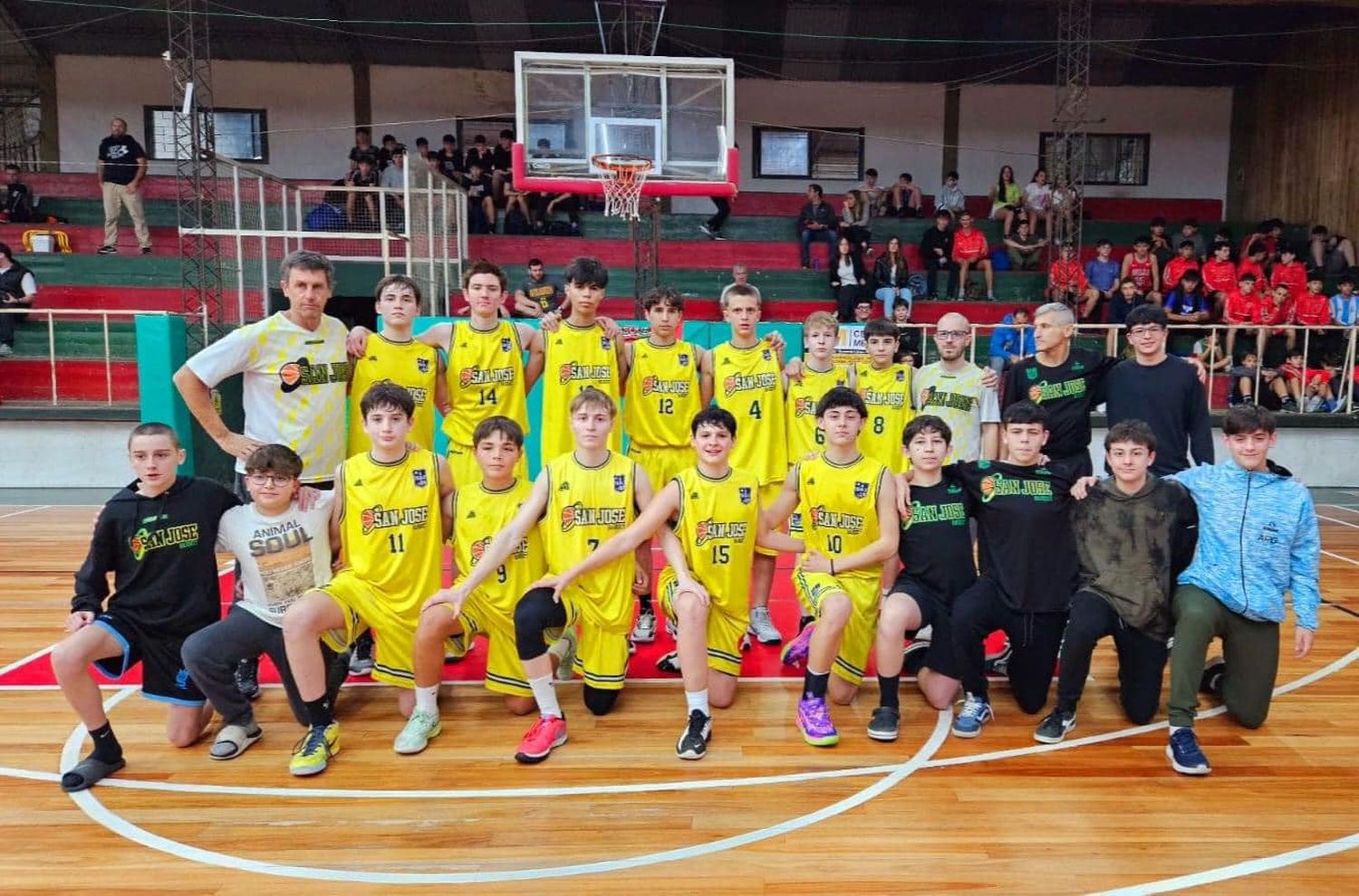 Básquetbol provincial: Colegio San José, campeón invicto de la Liga Masculina U15