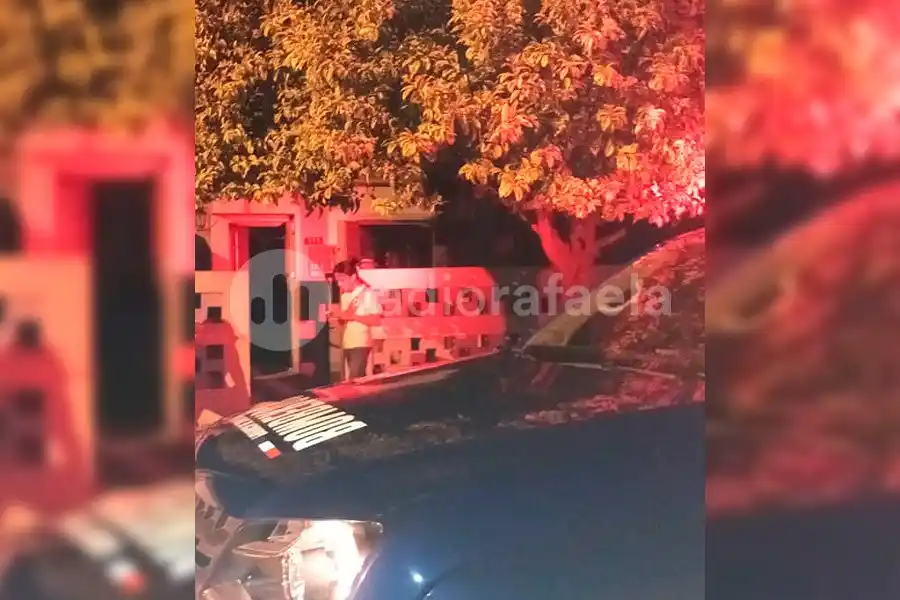 Se prendió fuego un televisor en Lehmann y tuvieron que intervenir los Bomberos
