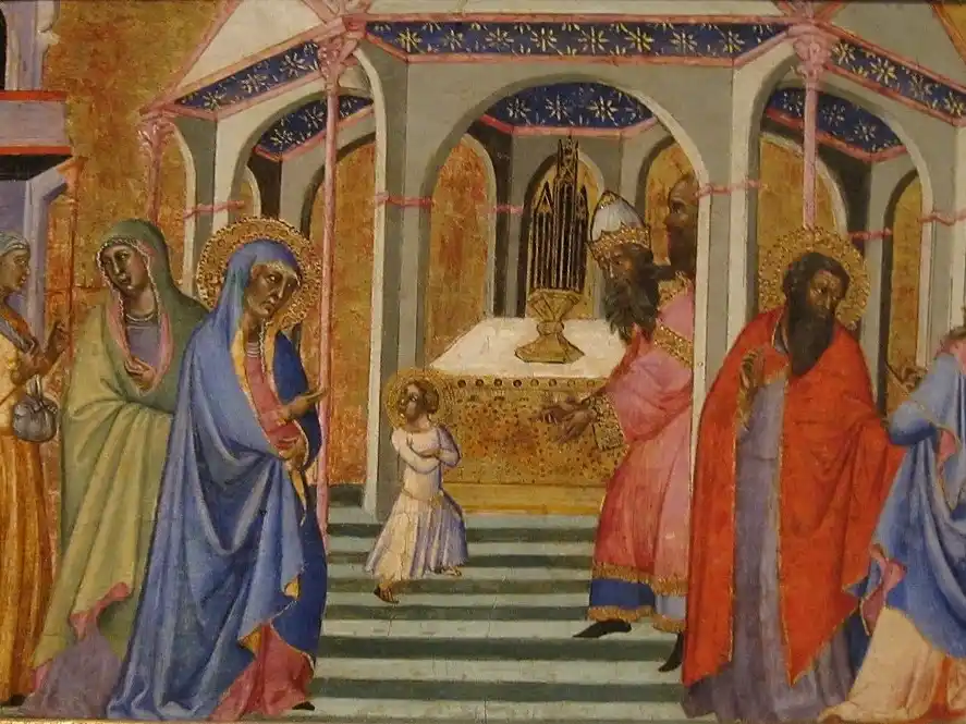 La Iglesia celebra este 21 de noviembre la Presentación de la Virgen María.