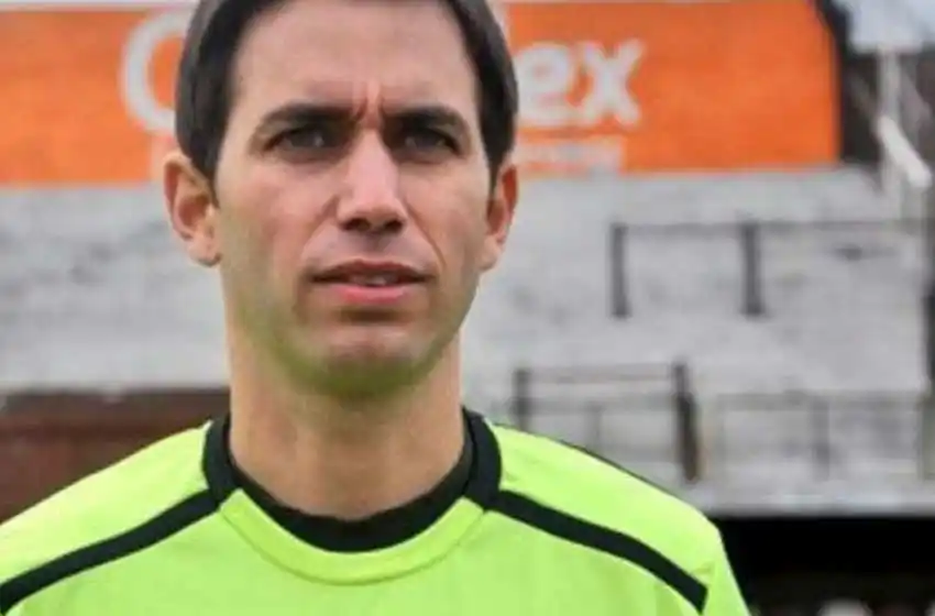 Detuvieron otra vez al ex árbitro Martín Bustos: intentó acercarse a juveniles de Newell’s