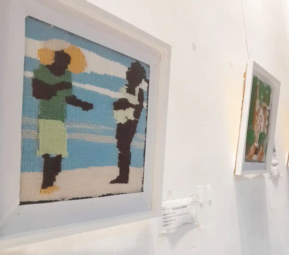 Enrique Hazan presentó su inédita muestra de Arte Textil en Concordia