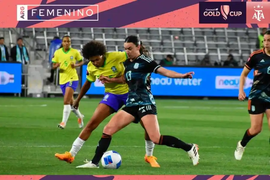 Argentina fue eliminada por Brasil de la Copa de Oro