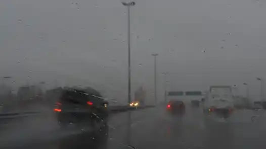 Rige alerta vial por las tormentas anunciadas