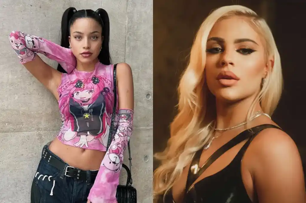 Emilia Mernes y Luisa Sonza