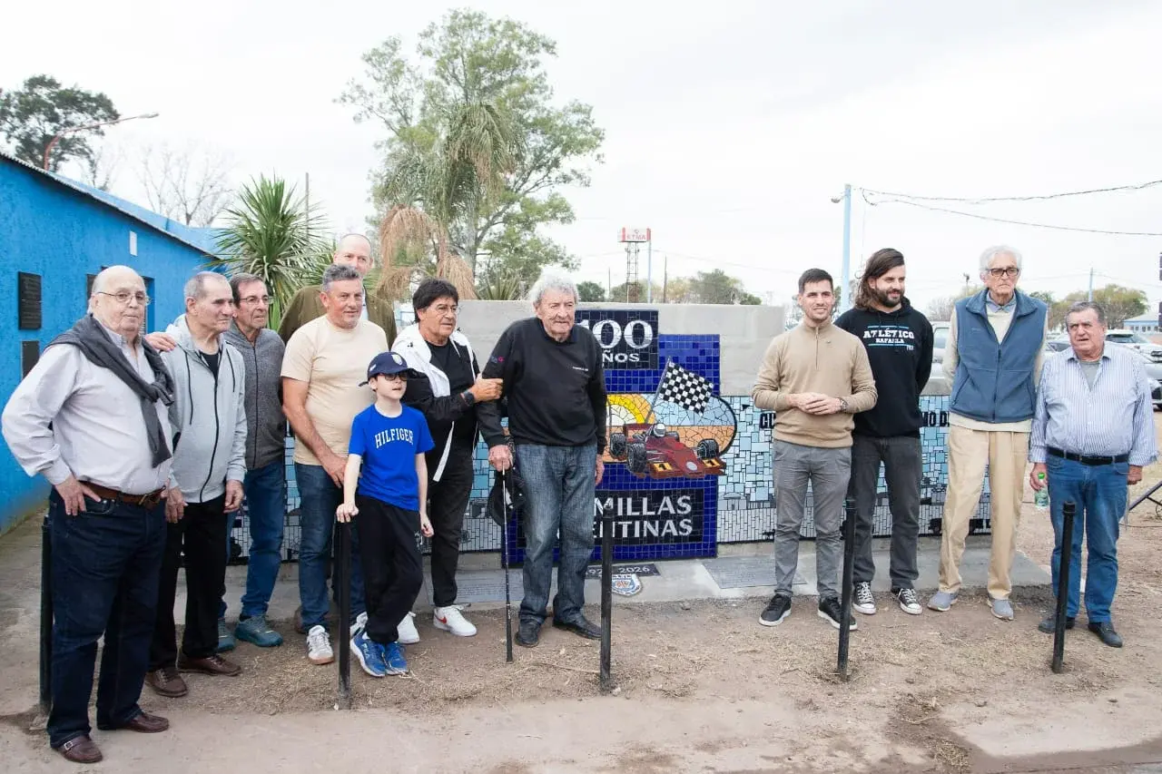 Rafaela revivió la historia de las 500 Millas en un recorrido patrimonial