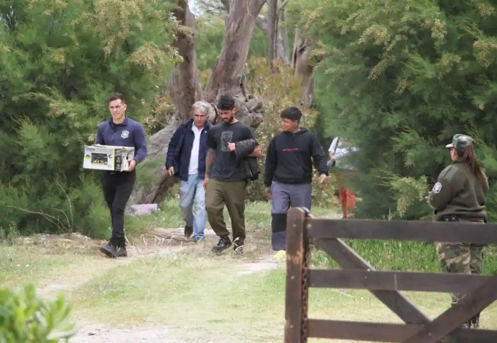 Caso Zoquini: revisaron la casa de los Bellocq y el campo donde hallaron la trafic