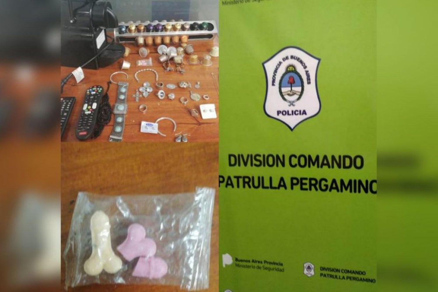 Insólito: Lo detuvieron por entrar a robar juguetes sexuales en una casa de Pergamino