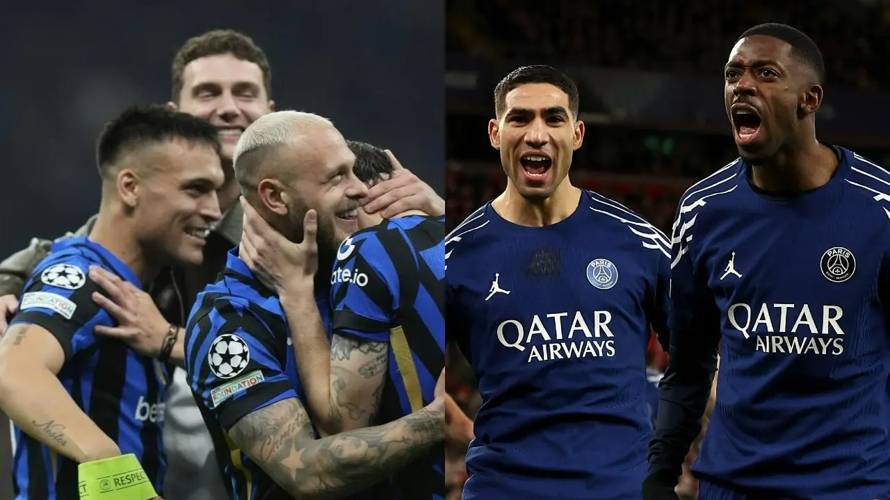 Inter y PSG, cara a cara en Múnich