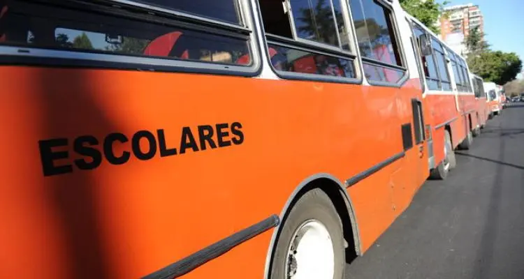 Transporte Escolar: Hasta el 13 de agosto ofrecerán el 50 por ciento del servicio