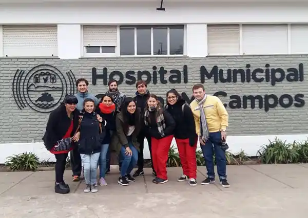 Estudiantes de Emergencias visitaron el Hospital Municipal