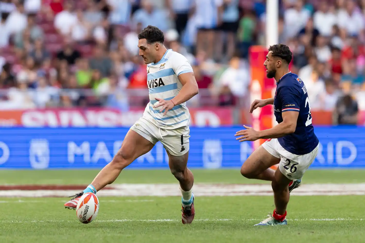 Los Pumas 7 cayeron en la definición ante Francia