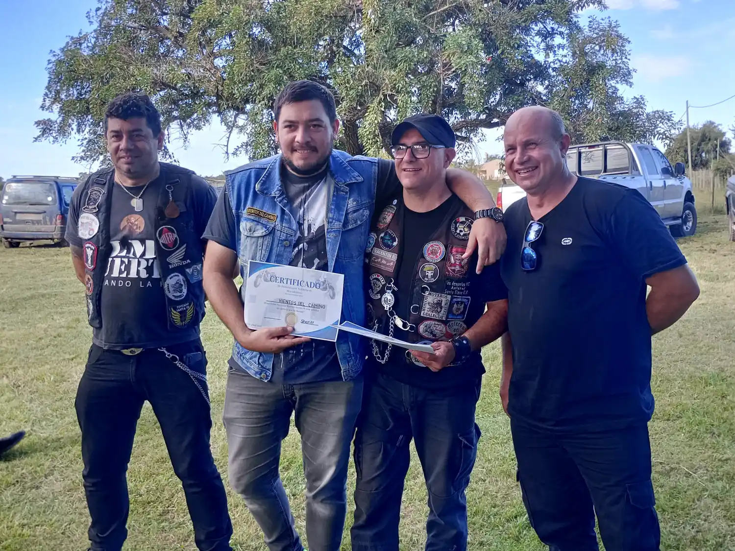 Gran jornada solidaria de moteros en escuelas rurales de Gualeguay