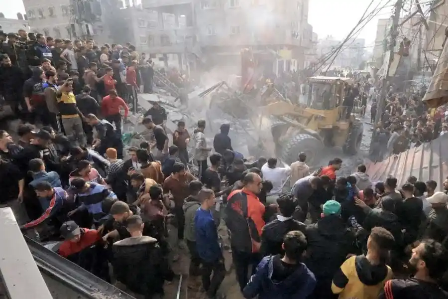 Setenta muertos en un ataque a un campo de refugiados en Gaza